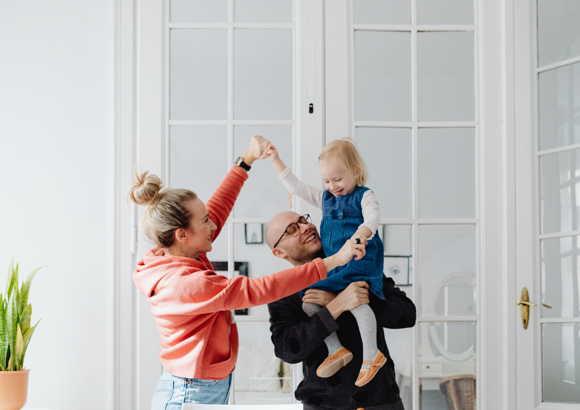 An Australian family at home